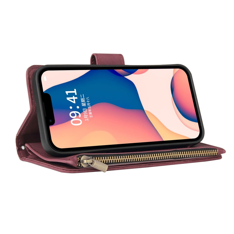 Multifunctional Phone Leather Case with Card Slot
