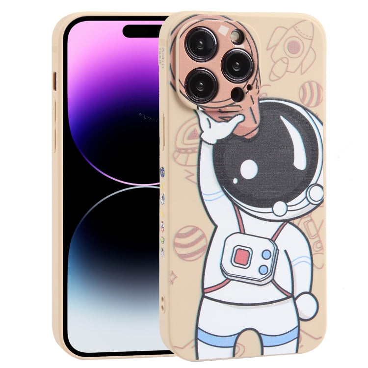 Spaceman Binoculars Phone Case, For iPhone 14 Pro Max, For iPhone 14, For iPhone 14 Pro, For iPhone 14 Plus