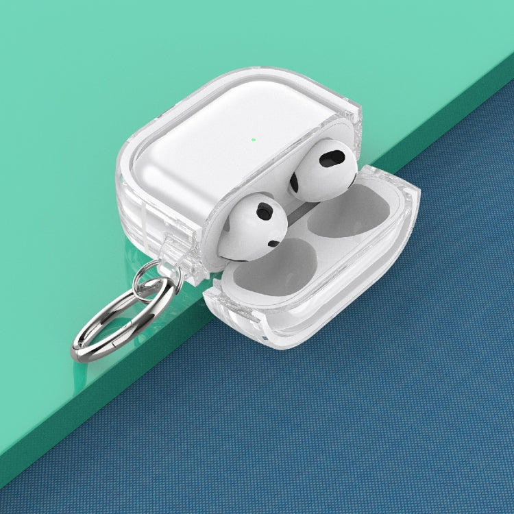 Étui antichute pour écouteurs sans fil avec cadre photo bicolore en PC et TPU, avec crochet, pour AirPods 1/2 et AirPods Pro