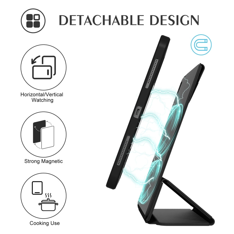 Étui en cuir magnétique rotatif à trois volets pour iPad mini 6 / mini 2024, iPad 10.2 (2019 / 2020 / 2021), iPad Air 2022 / 2020 10.9, iPad Pro 11 (2018 / 2020 / 2021), iPad Pro 12.9 (2018 / 2020 / 2021)