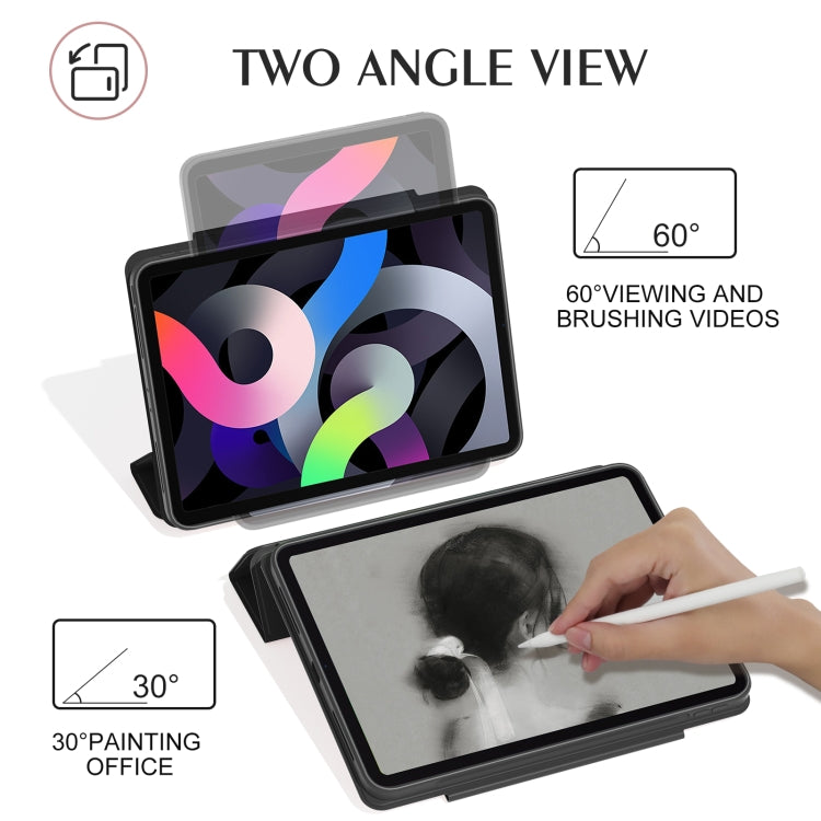 Tri-fold Magnetic Rotating Leather Case, For iPad mini 6 / mini 2024, For iPad 10.2 2019 / 2020 / 2021, For iPad Air 2022 / 2020 10.9, For iPad Pro 11 2018 / 2020 / 2021, For iPad Pro 12.9 2018 / 2020 / 2021