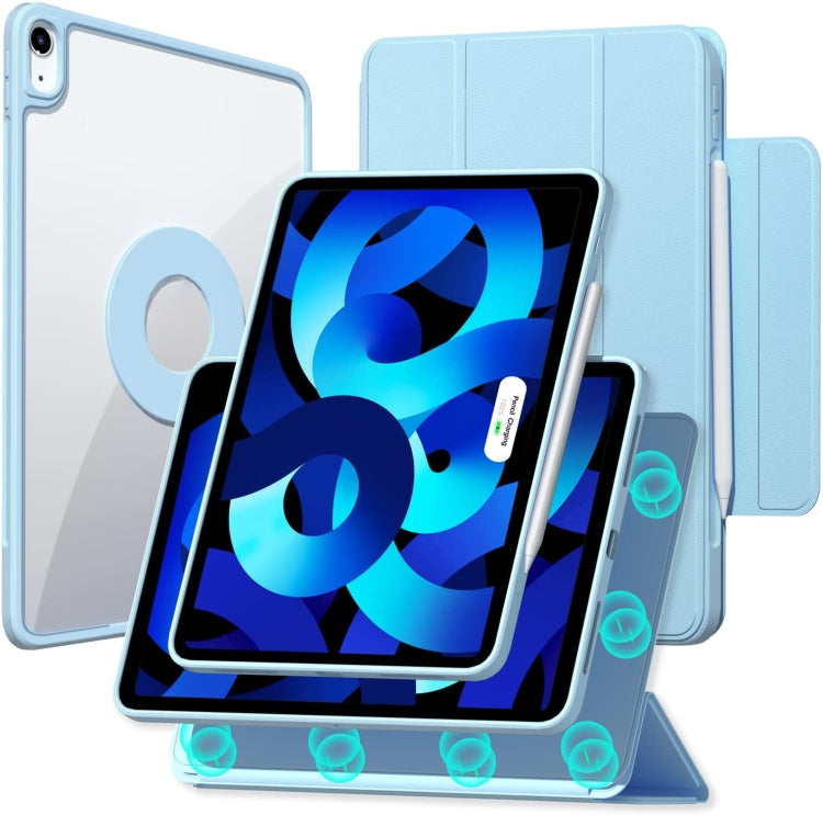 Tri-fold Magnetic Rotating Leather Case, For iPad mini 6 / mini 2024, For iPad 10.2 2019 / 2020 / 2021, For iPad Air 2022 / 2020 10.9, For iPad Pro 11 2018 / 2020 / 2021, For iPad Pro 12.9 2018 / 2020 / 2021
