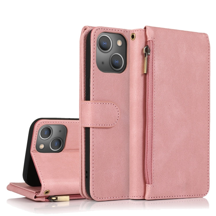 Zipper Wallet Bag Leather Case