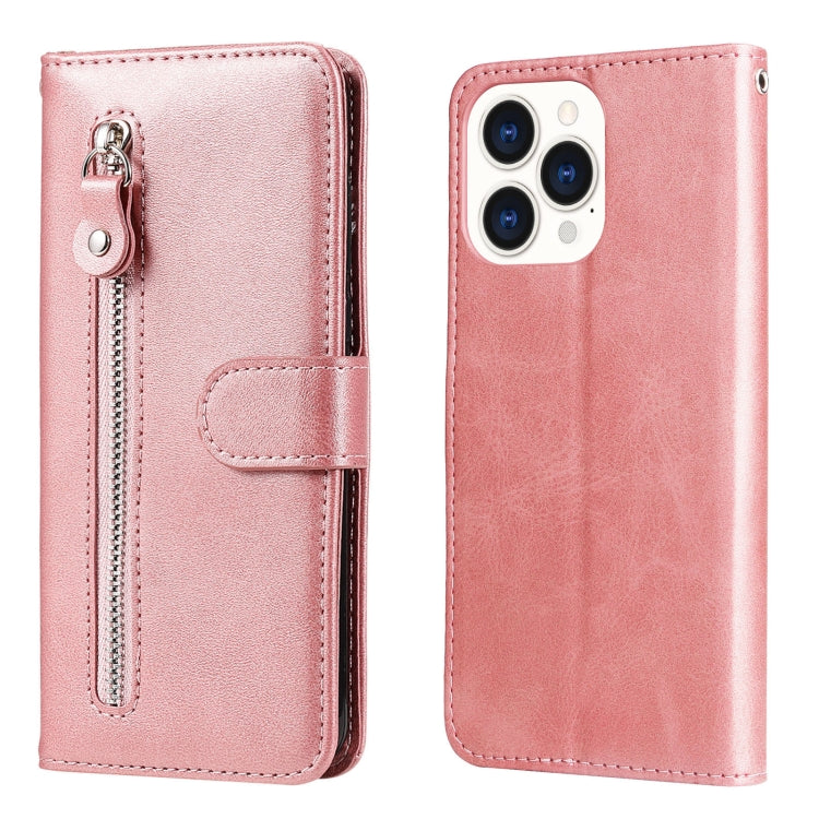 Fashion Calf Texture Zipper Horizontal Flip Leather Phone Case