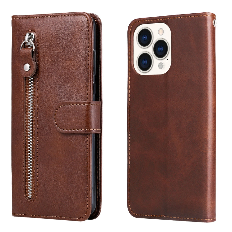Fashion Calf Texture Zipper Horizontal Flip Leather Phone Case