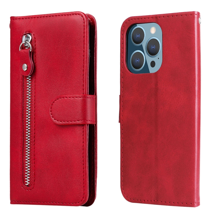Fashion Calf Texture Zipper Horizontal Flip Leather Phone Case