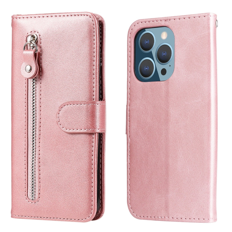 Fashion Calf Texture Zipper Horizontal Flip Leather Phone Case