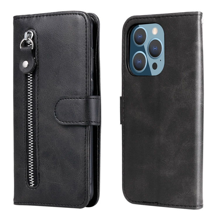 Fashion Calf Texture Zipper Horizontal Flip Leather Phone Case