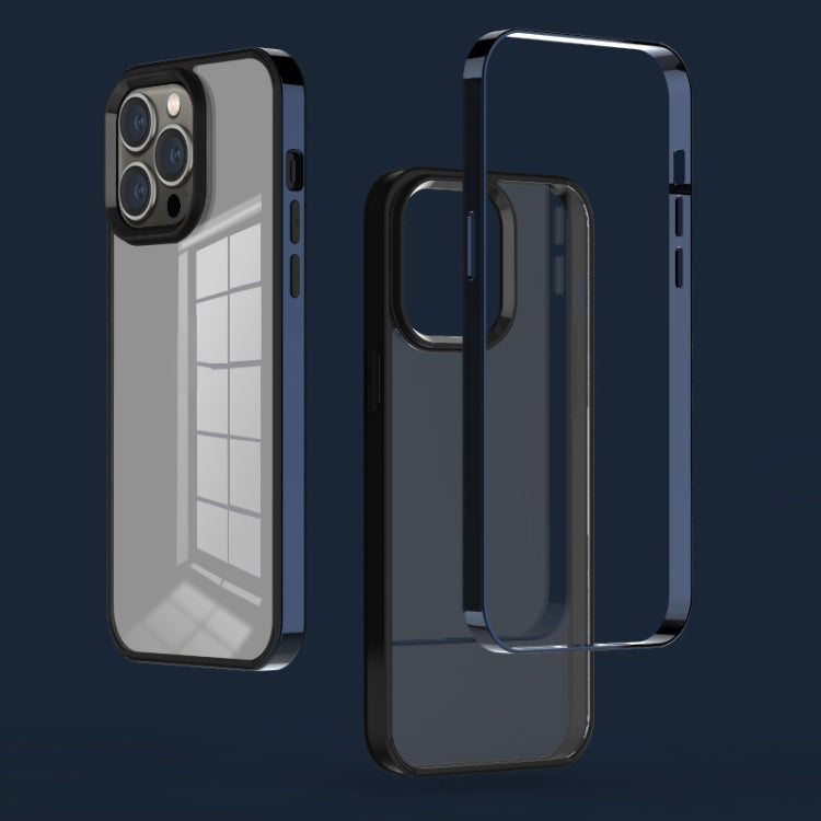 3 in 1 Electroplated Frame Phantom Phone Case, For iPhone 12 mini, For iPhone 12 Pro Max