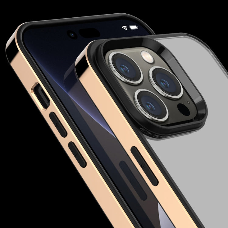 3 in 1 Electroplated Frame Phantom Phone Case, For iPhone 12 mini, For iPhone 12 Pro Max
