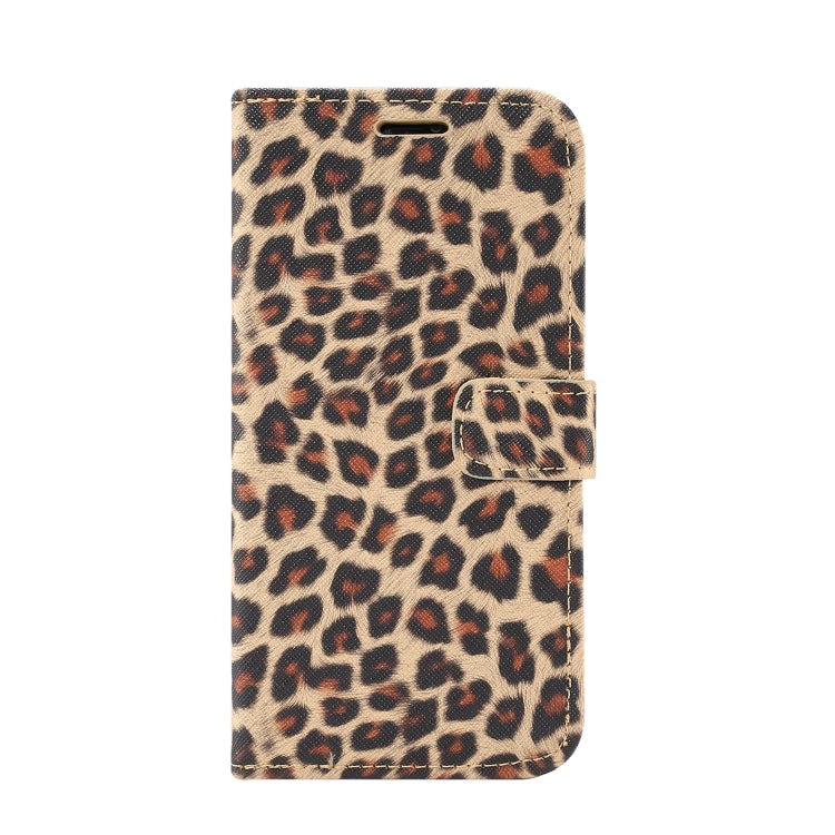 Leopard Pattern Horizontal Flip Leather Phone Case