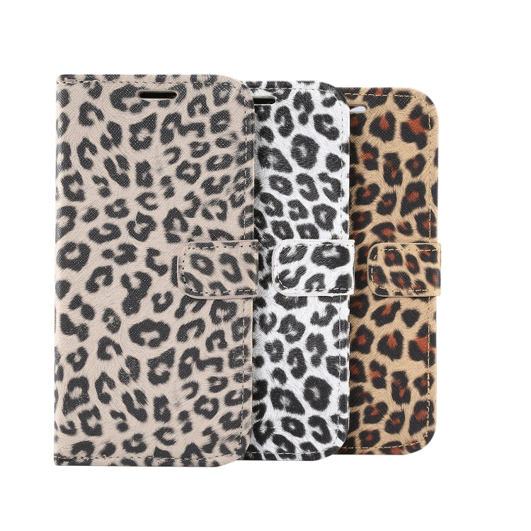 Leopard Pattern Horizontal Flip Leather Phone Case