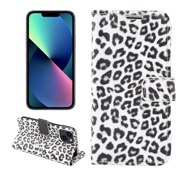 Leopard Pattern Horizontal Flip Leather Phone Case
