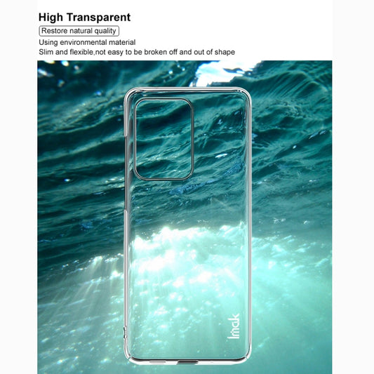 Durable IMAK Wing II case for Galaxy Note10 Lite showing transparent design and edge protection