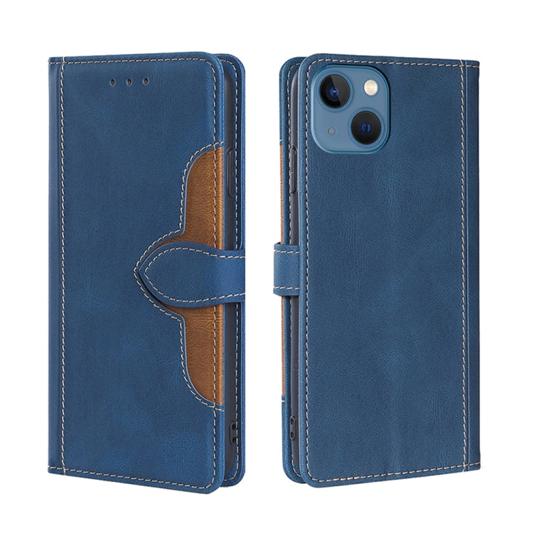 Skin Feel Magnetic Buckle Leather Phone Case
