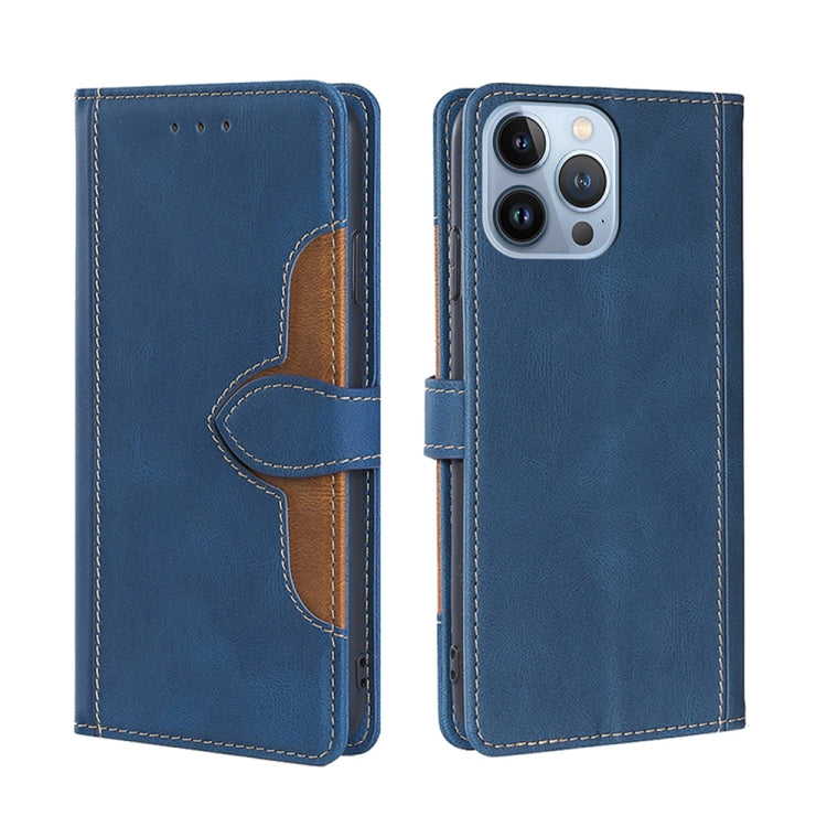 Skin Feel Magnetic Buckle Leather Phone Case