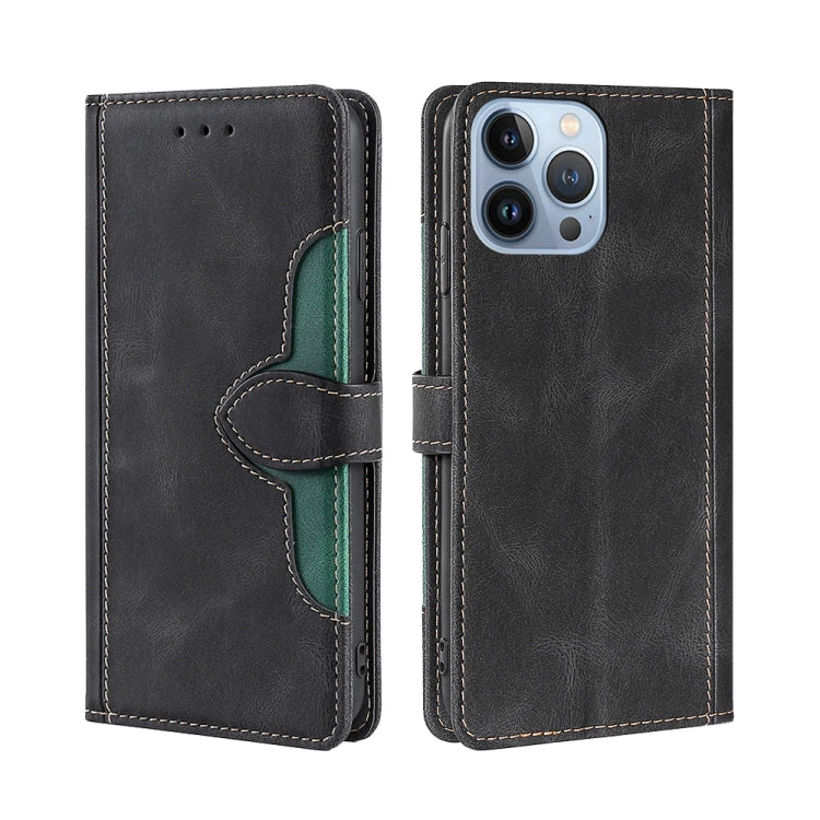 Skin Feel Magnetic Buckle Leather Phone Case