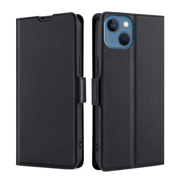Ultra-thin Voltage Side Buckle Leather Phone Case, For iPhone 14, For iPhone 14 Plus, For iPhone 14 Pro, For iPhone 14 Pro Max