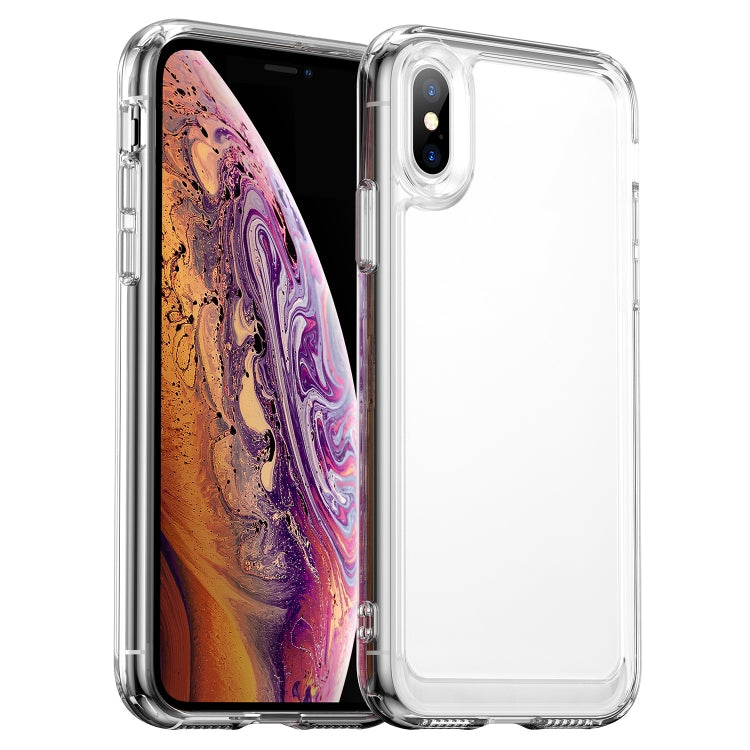 Colorful Series Acrylic + TPU Phone Case, For iPhone XS Max, For iPhone XS / X