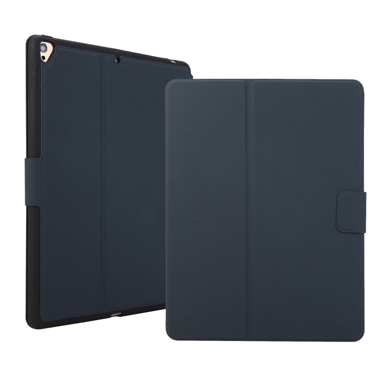 Étui à rabat horizontal en cuir à texture pressée électrique avec support et emplacement pour stylo, pour iPad 10.2 / Air 2019 / Pro 10.5, pour iPad 9.7 (2018) / (2017)