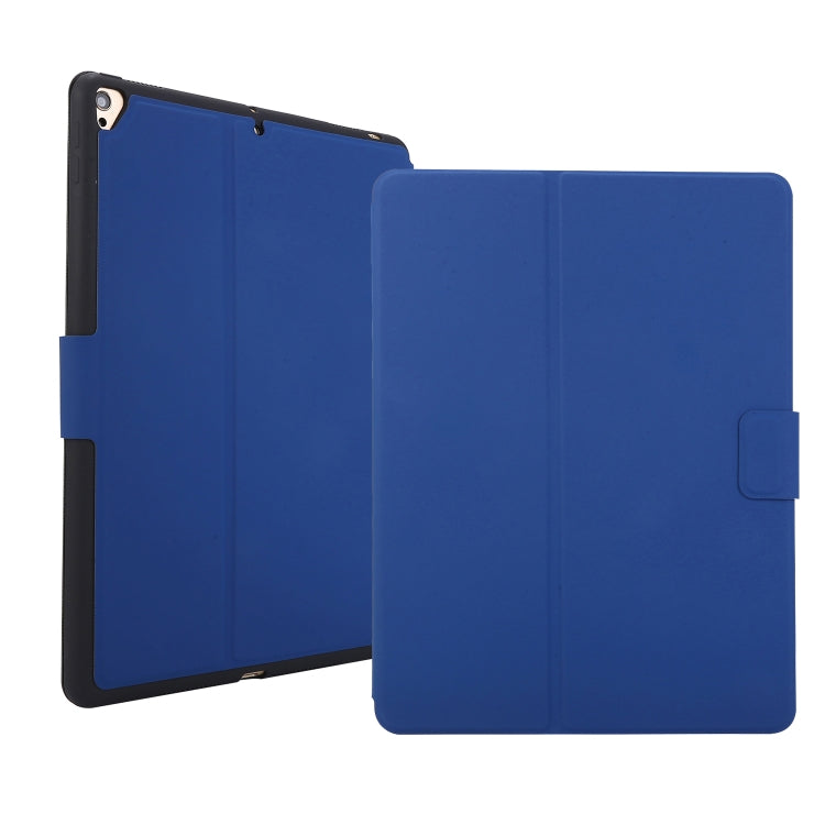 Étui à rabat horizontal en cuir à texture pressée électrique avec support et emplacement pour stylo, pour iPad 10.2 / Air 2019 / Pro 10.5, pour iPad 9.7 (2018) / (2017)