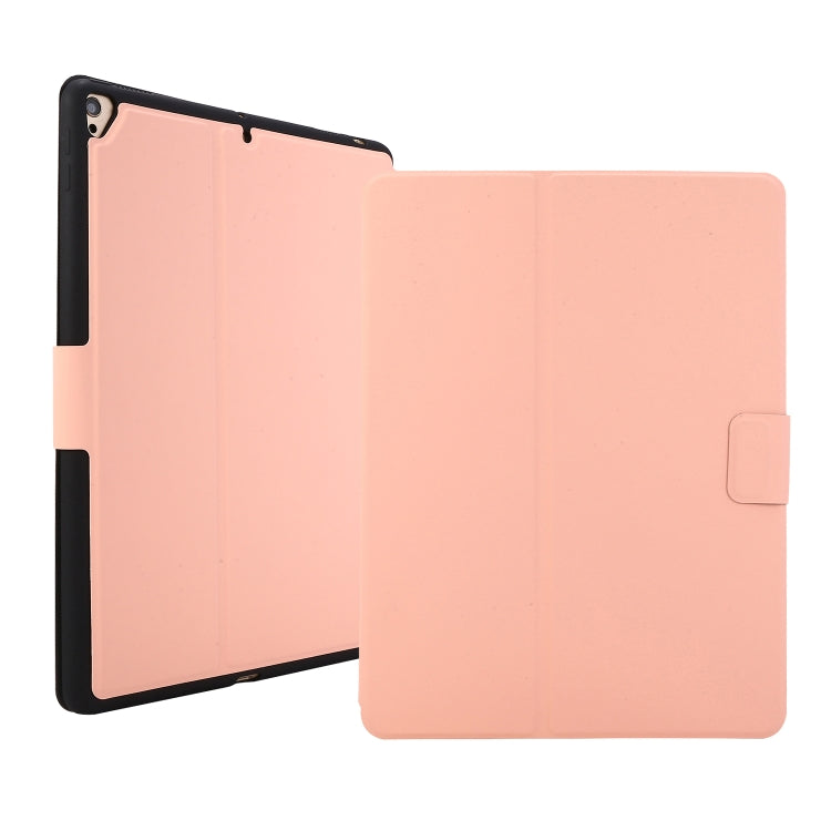 Étui à rabat horizontal en cuir à texture pressée électrique avec support et emplacement pour stylo, pour iPad 10.2 / Air 2019 / Pro 10.5, pour iPad 9.7 (2018) / (2017)