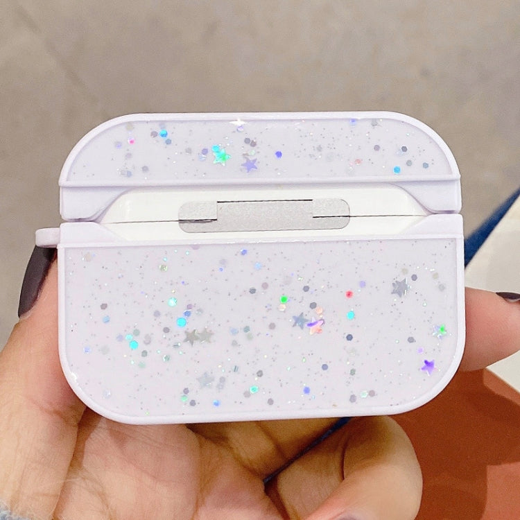 For AirPods Pro Gypsophila Flowers Pattern Wireless Earphone Protective Case, For AirPods Pro