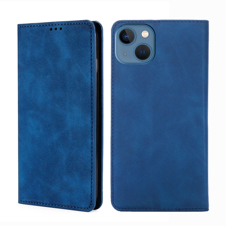 Skin Feel Magnetic Leather Phone Case