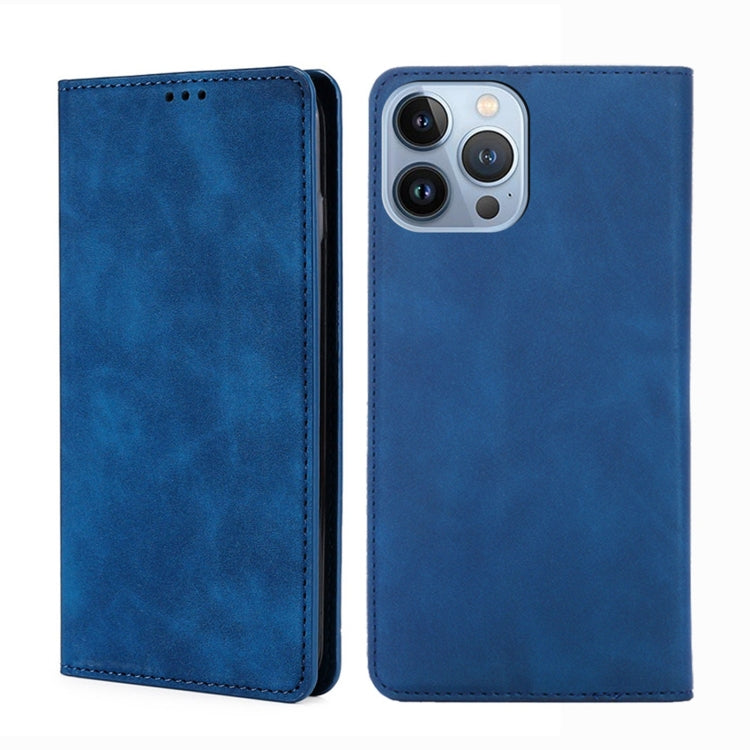 Skin Feel Magnetic Leather Phone Case