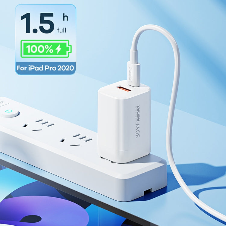 REMAX RP-U6 Magic Speed Series 30W Micro USB+USB-C / Type-C Foldable Fast Charger, CN Plug, UK Plug