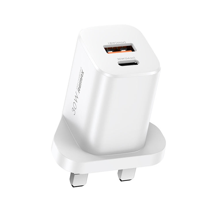 REMAX RP-U6 Magic Speed Series 30W Micro USB+USB-C / Type-C Foldable Fast Charger, CN Plug, UK Plug
