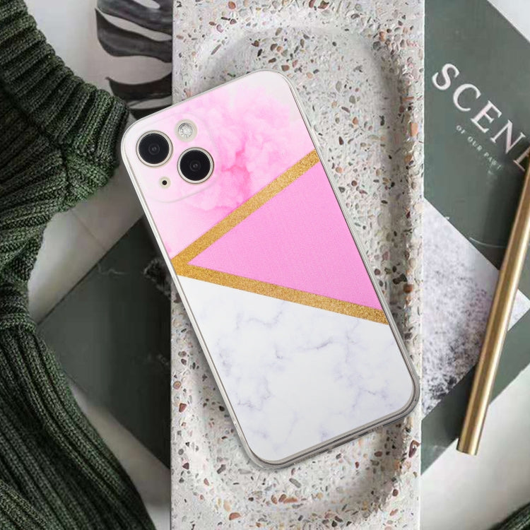 Stitching Marble TPU Phone Case, For iPhone 14, For iPhone 14 Max, For iPhone 14 Pro Max, For iPhone 14 Pro