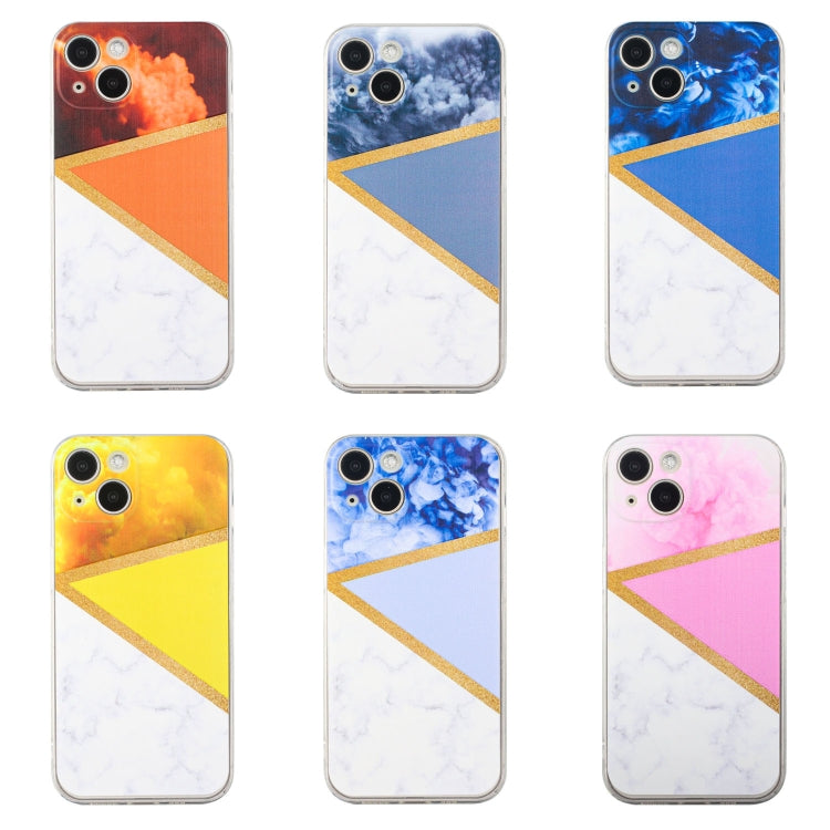 Stitching Marble TPU Phone Case, For iPhone 14, For iPhone 14 Max, For iPhone 14 Pro Max, For iPhone 14 Pro