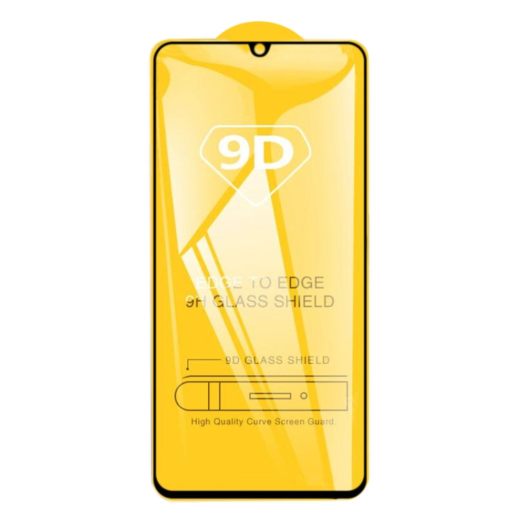25 PCS 9D Full Glue Full Screen Tempered Glass Film, For Vivo Z6, For Galaxy Note 10 Lite