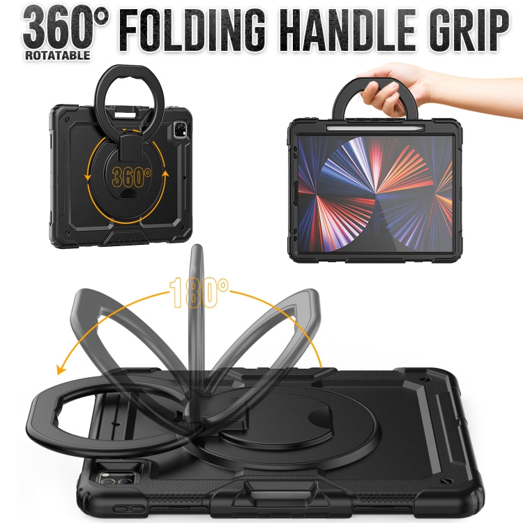 Étui en silicone et PC pour tablette iPad Pro 12.9 2021