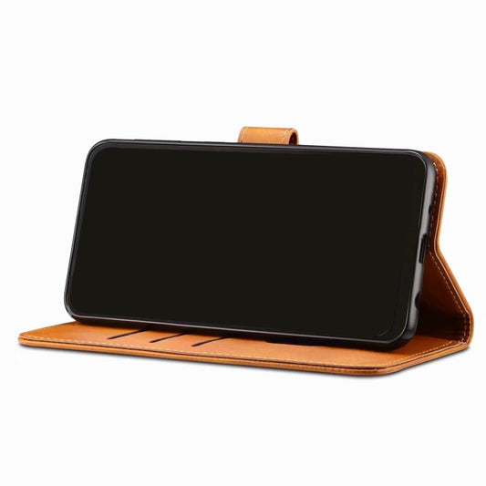 GUSSIM flip cover showing interior card pockets and cash slot design