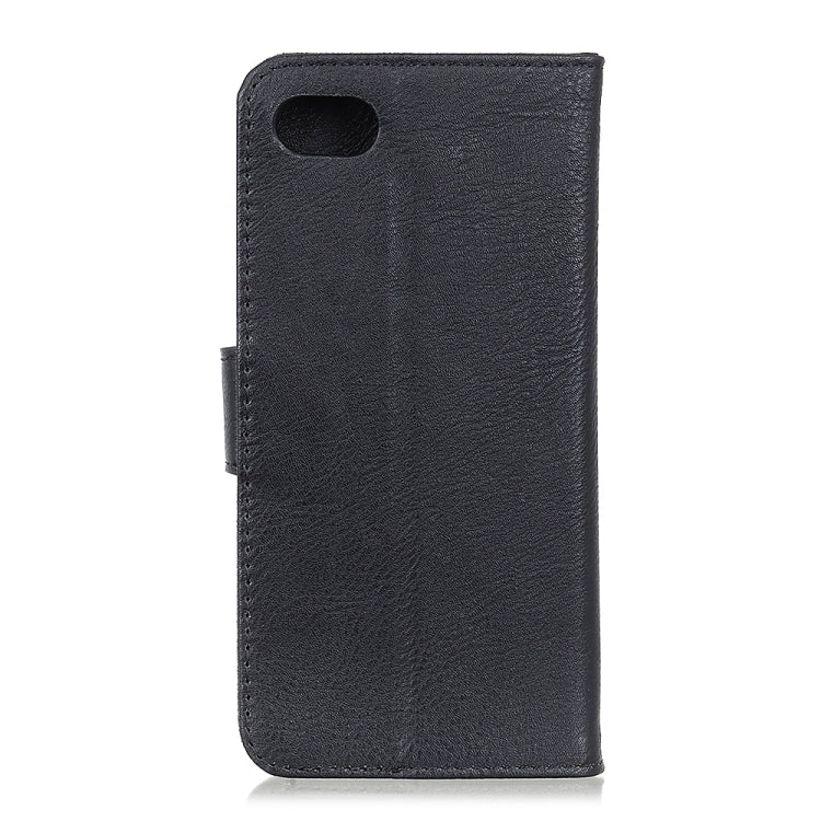 KHAZNEH Cowhide Texture PU + TPU Left and Right Open Leather Case with Bracket & Line Card and Wallet, For iPhone SE 2022 / SE 2020