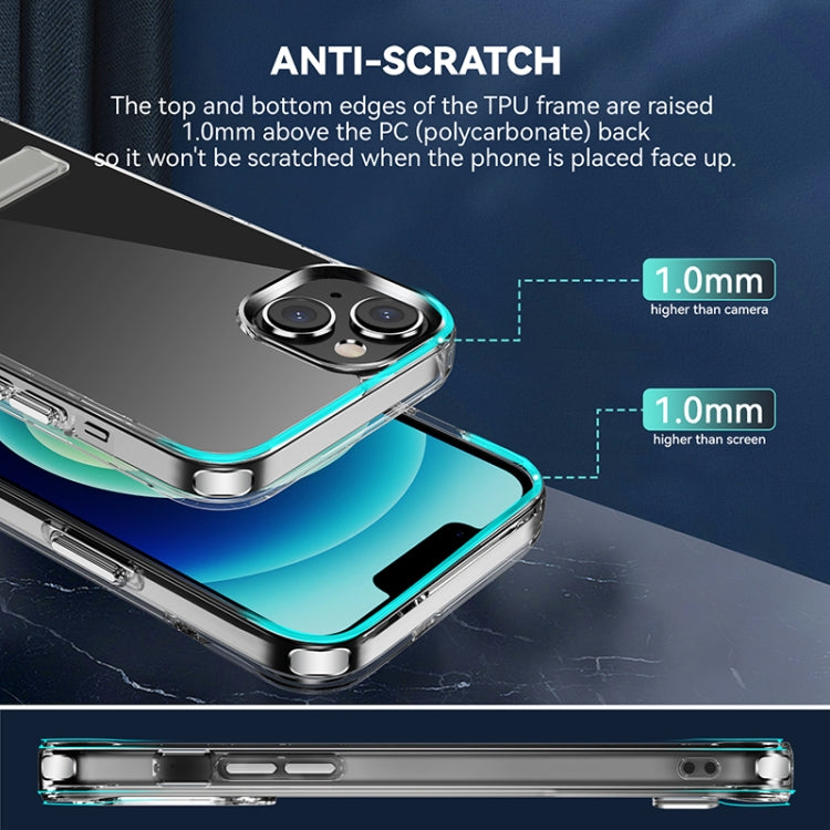 Four Corner Airbag Shockproof Holder Phone Case, For iPhone 14, For iPhone 14 Plus, For iPhone 14 Pro, For iPhone 14 Pro Max, For iPhone 13, For iPhone 13 Pro, For iPhone 13 Pro Max