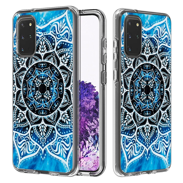 2 In 1 PC + TPU Card Pattern Transparent Protective Case, For Galaxy S20, For Galaxy S20+