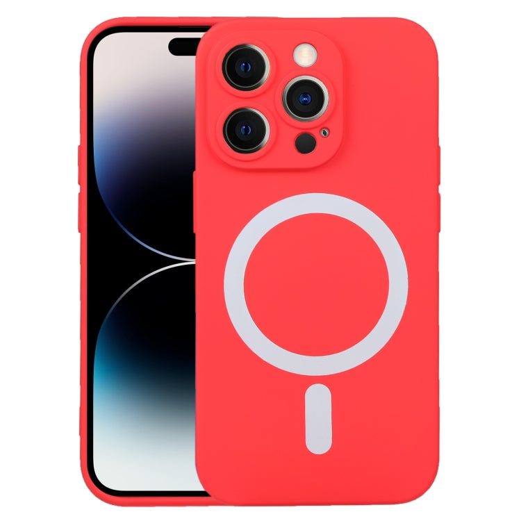 Liquid Silicone Magsafe Phone Case, For iPhone 14 Pro, For iPhone 14
