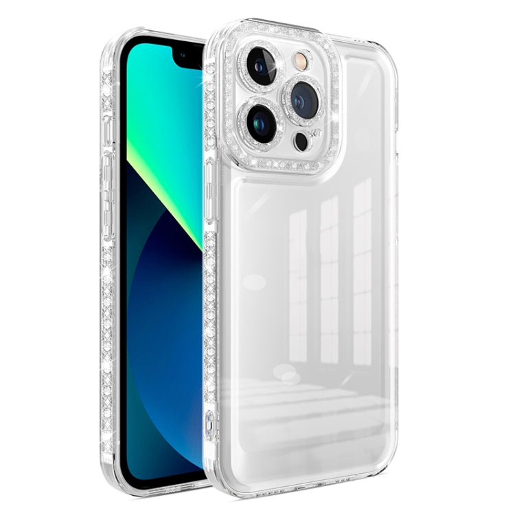 Shinning Diamond Space Shockproof Phone Case, For iPhone 13 Pro Max, For iPhone 12, For iPhone 14, For iPhone 14 Pro