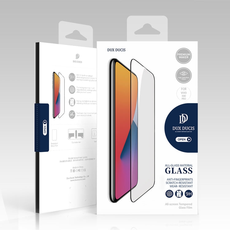 10 PCS DUX DUCIS 0.33mm 9H Medium Alumina Tempered Glass Film