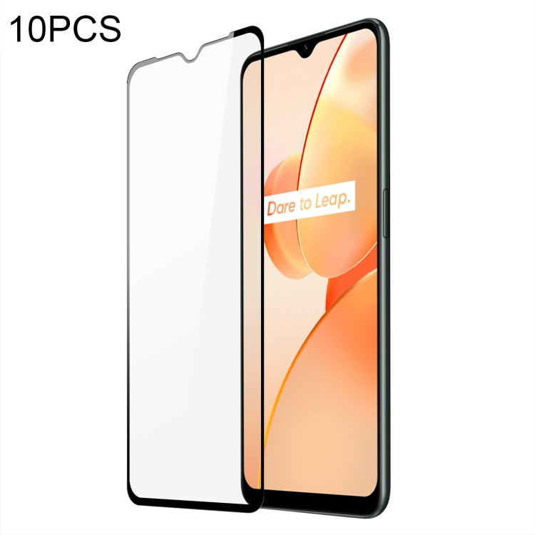 10 PCS DUX DUCIS 0.33mm 9H Medium Alumina Tempered Glass Film