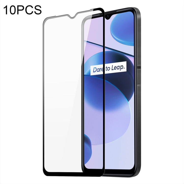 10 PCS DUX DUCIS 0.33mm 9H Medium Alumina Tempered Glass Film