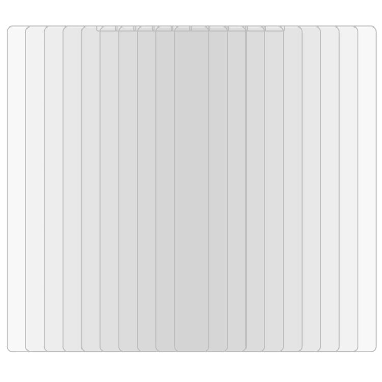 25 PCS 9H 0.3mm Explosion-proof Tempered Glass Film, For Lenovo M10 Plus X606, For Galaxy Tab A 8.4 (2020) T307 / Headwolf Fpad5 Pro