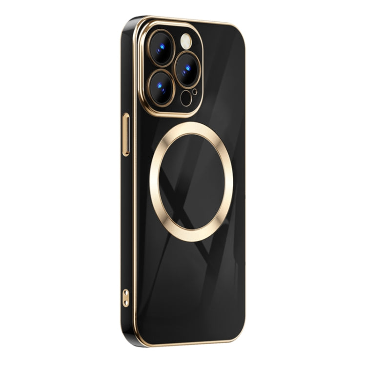 6D Gold Plated Magsafe Magnetic Phone Case