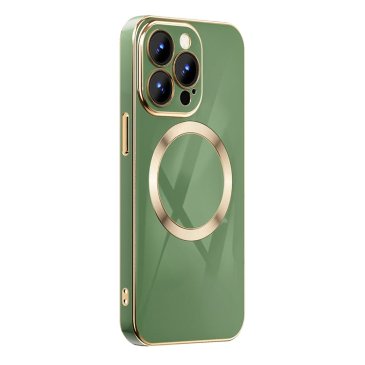 6D Gold Plated Magsafe Magnetic Phone Case