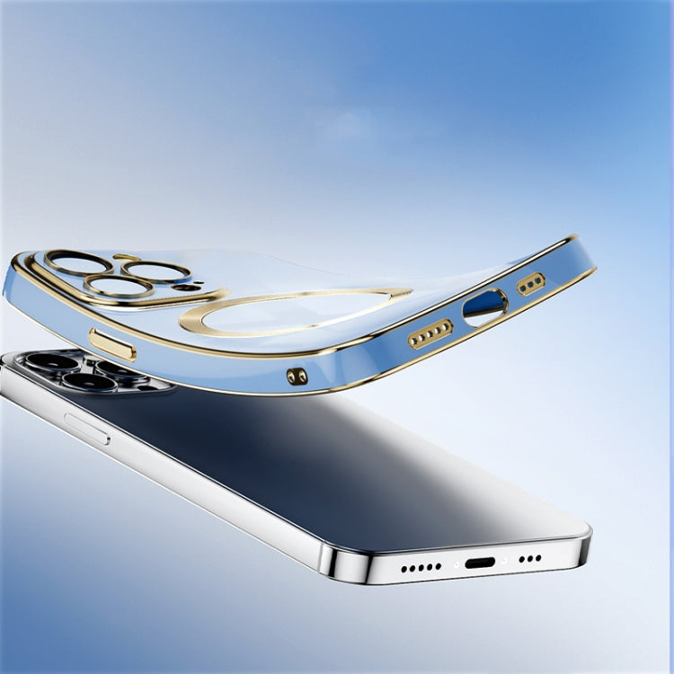 6D Gold Plated Magsafe Magnetic Phone Case