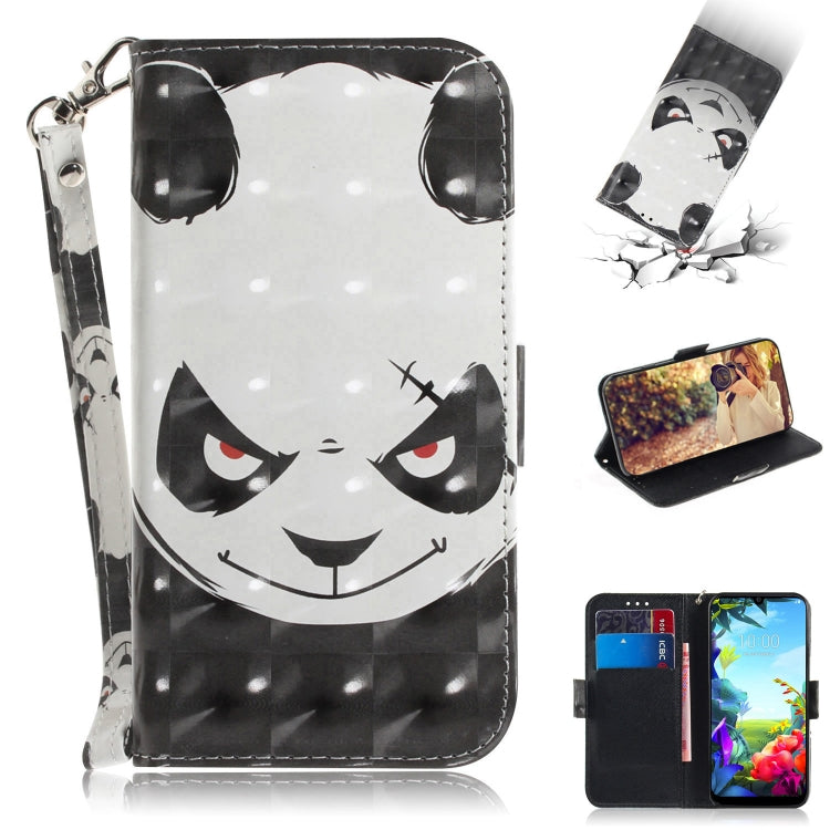 3D Formula Pattern Magnetic Attraction Horizontal Flip Leather Case with Lanyard, Support Holder & Card Slot & Wallet, For LG K40S, For Xiaomi Redmi Note 8T