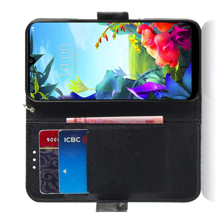 3D Formula Pattern Magnetic Attraction Horizontal Flip Leather Case with Lanyard, Support Holder & Card Slot & Wallet, For LG K40S, For Xiaomi Redmi Note 8T